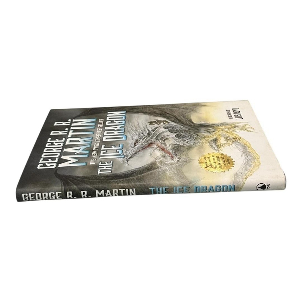 The Ice Dragon George R R Martin Luis Royo YA Fantasy Hardcover Illustrated - Picture 7 of 9